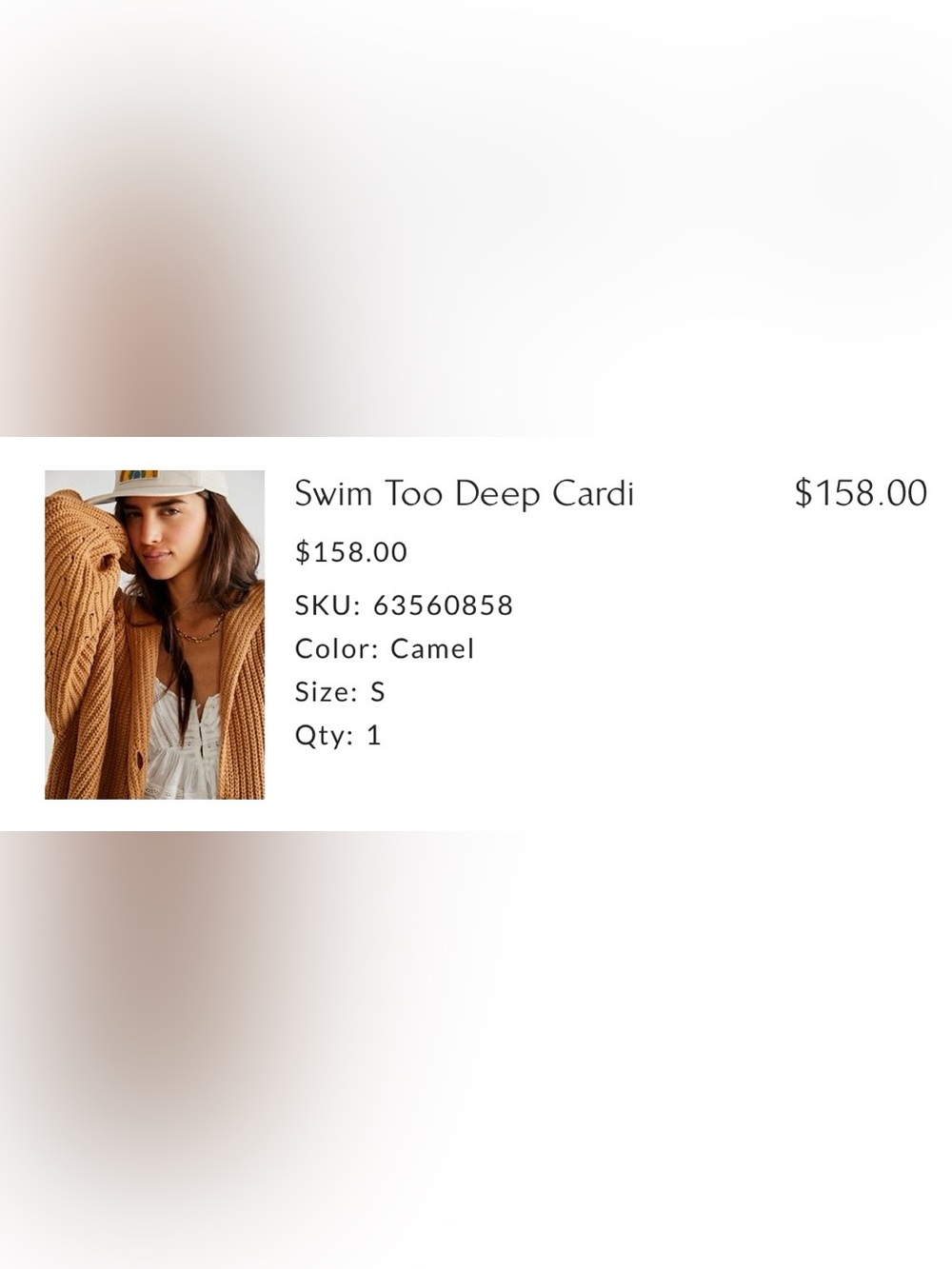 Free People Swim Too Deep Cardigan - Picture 8 of 12